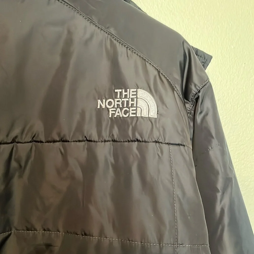 The North Face Full Zip Jacket Mens Size Large Color Gray